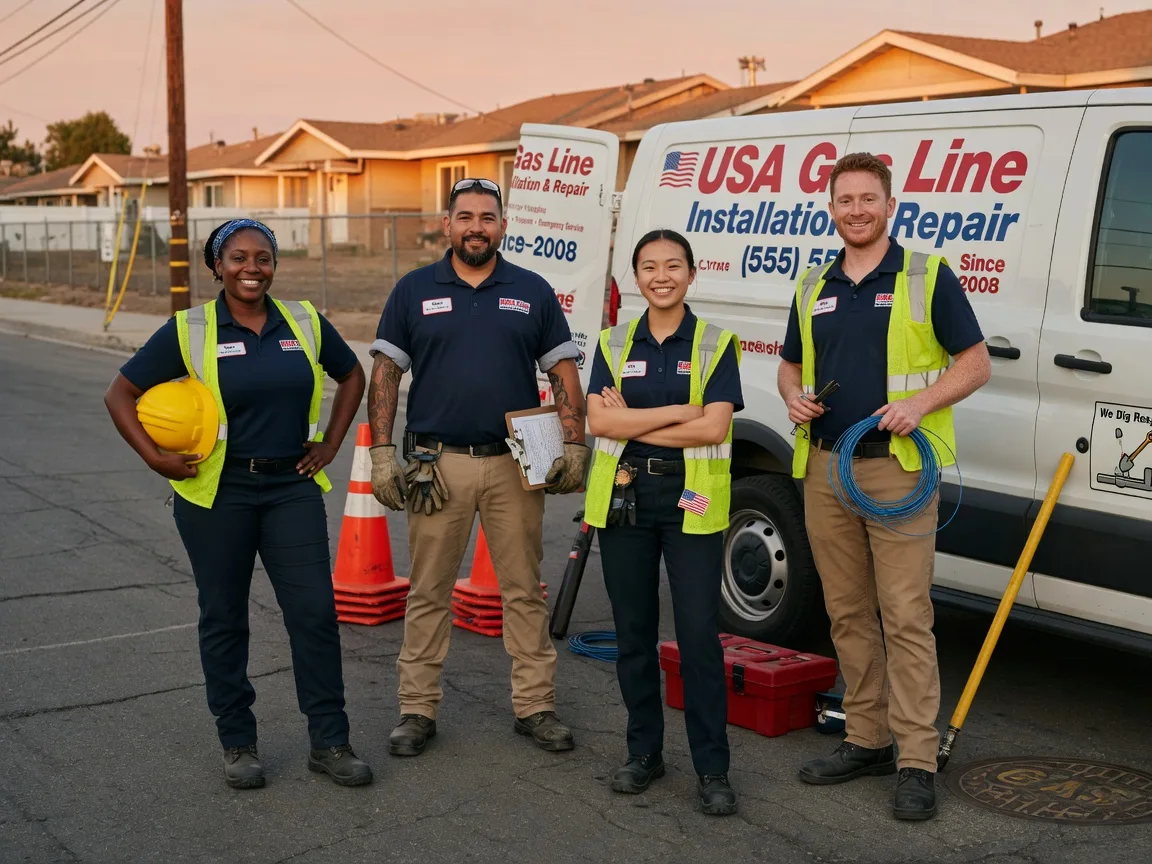 Gas Line Installation company in Mentor, MN